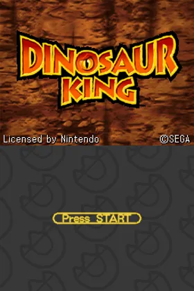 Dinosaur King (USA) screen shot title